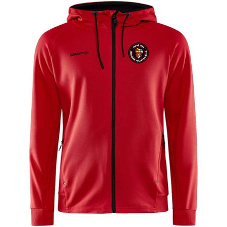 HVC Hemrik - Jacket Zip rood Dames