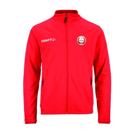 KV Wordt Kwiek - Trainingsjack Kids rood en zwart